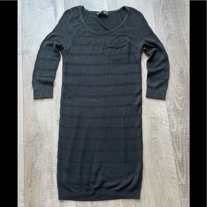 Rag & Bone Sweater Dress in Black Size Small